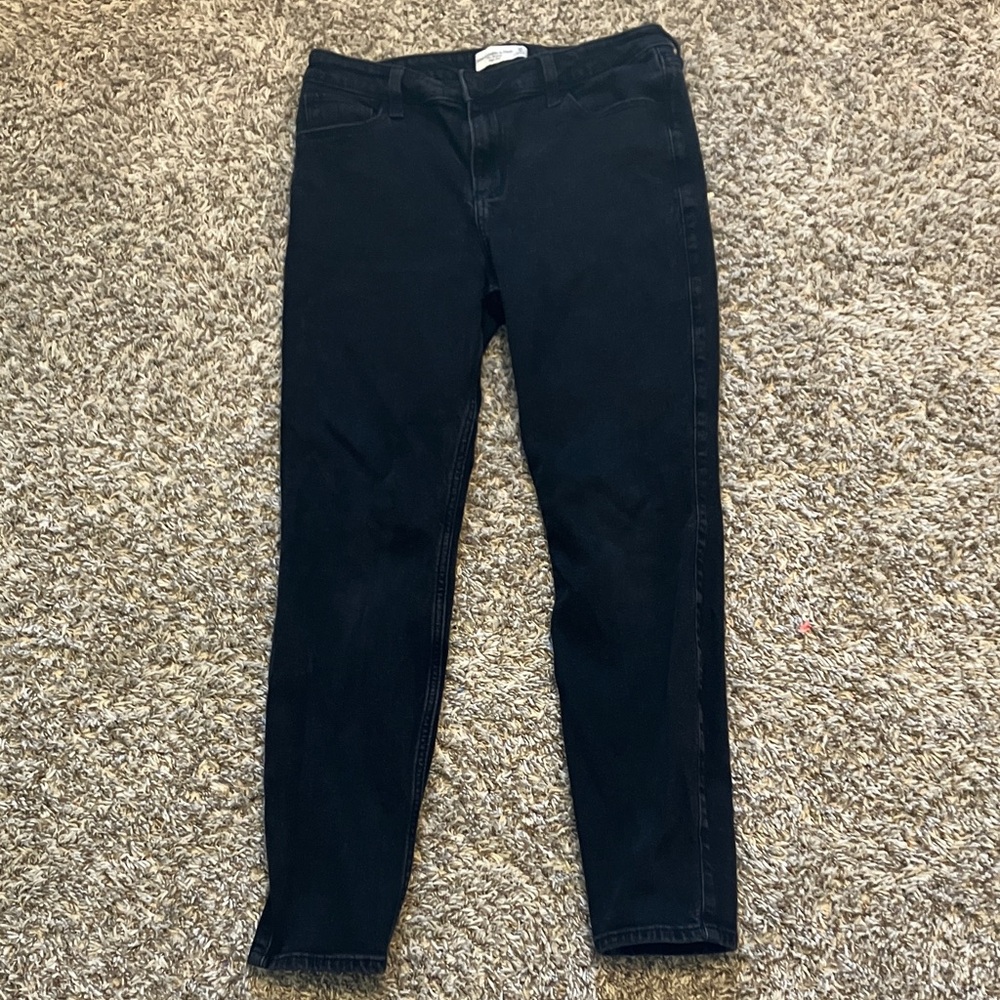 Abercrombie & Fitch Black Skinny Jeans